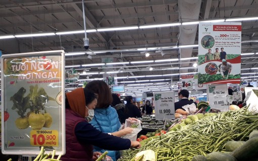 Không có hiện tượng khan hàng, sốt giá thực phẩm