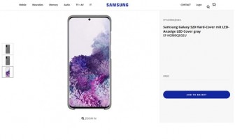Tên, thiết kế Samsung Galaxy S20 xác nhận trong danh sách phụ kiện
