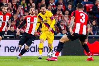 Messi im tiếng, Barca thúc thủ trước Bilbao ở tứ kết Cúp Nhà vua
