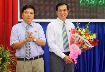Phó Chủ tịch UBMTTQVN TP. Châu Đốc Ngô Hữu Toàn được bầu giữ chức Phó Chủ tịch HĐND thành phố