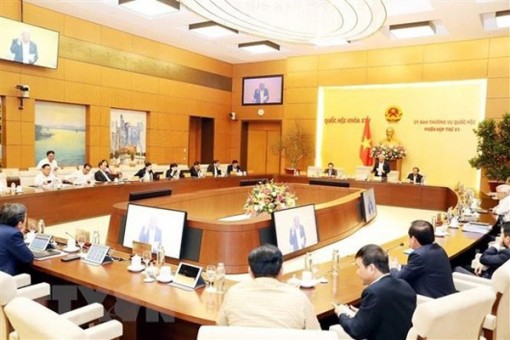 Phiên họp thứ 42 của Ủy ban Thường vụ Quốc hội sẽ khai mạc ngày 10-2