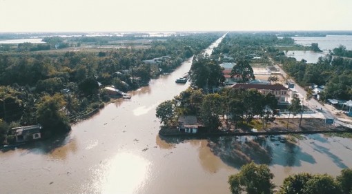 Hậu Giang: Nước mặn xâm nhập với nồng độ tăng đột biến