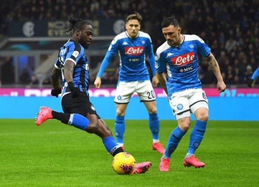 Lukaku tịt ngòi, Inter thất thủ trước Napoli ở Cúp QG Italia