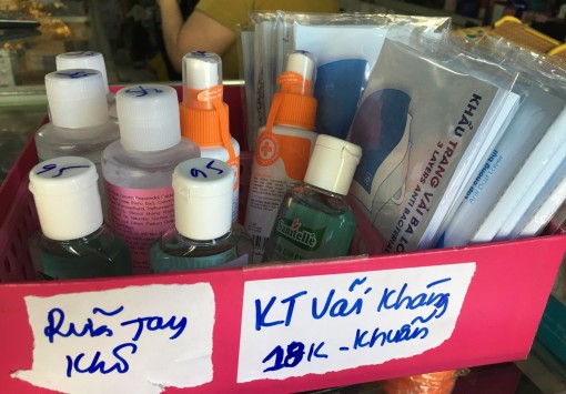 Thận trọng khi chọn nước rửa tay khô