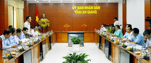 Bộ Nông nghiệp và Phát triển nông thôn làm việc tại An Giang