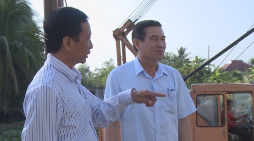 Tiền Giang: Mở cống Sáu Ầu - Xoài Hột để xả mặn