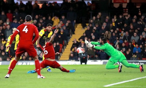Liverpool thua trận đầu tiên của mùa giải sau 27 trận bất bại