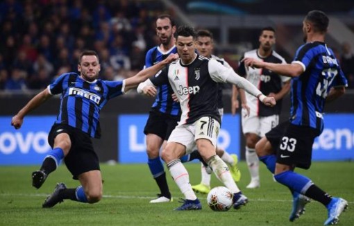 Trận cầu đinh Juventus-Inter Milan đấu kín vì dịch COVID-19