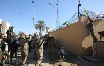 Iraq: Một quả rocket rơi gần Đại sứ quán Mỹ ở thủ đô Baghdad