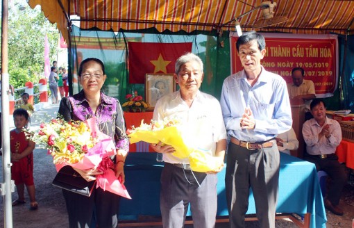 Chợ Mới huy động sức dân xây dựng cầu giao thông nông thôn