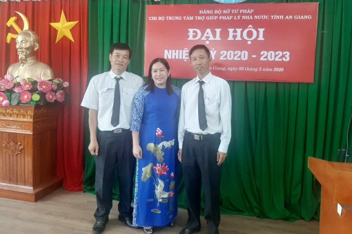 Đại hội Chi bộ Trung tâm Trợ giúp pháp lý nhà nước (nhiệm kỳ 2020 – 2023)