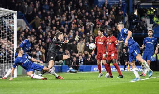 Đánh bại Liverpool, Chelsea vào tứ kết FA Cup