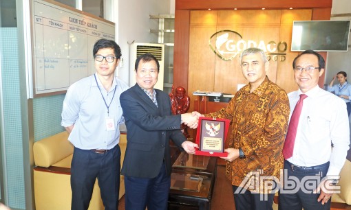 Tổng Lãnh sự Indonesia làm việc tại Tiền Giang