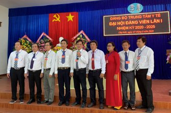 Đại hội điểm bầu trực tiếp Bí thư Đảng bộ Trung tâm Y tế huyện Chợ Mới