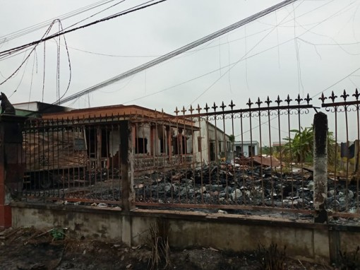 Cháy vựa phế liệu ở Long An, thiệt hại tài sản gần 1 tỉ đồng