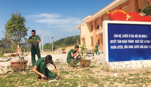 Thăm Tiểu đoàn Bộ binh 860