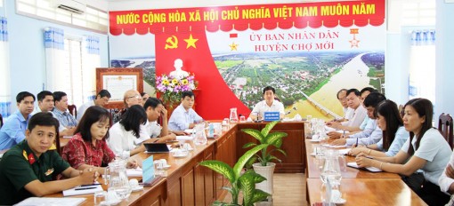 Chợ Mới phòng, chống dịch bệnh Covid-19