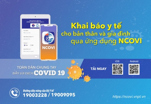 Ứng dụng NCOVI giúp người dùng có thể chủ động theo dõi tình trạng sức khỏe