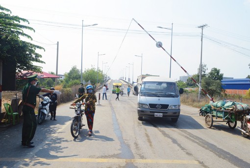 An Giang tập trung chống dịch tại khu vực biên giới