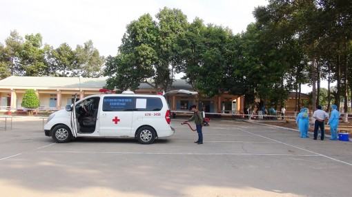 Tân Châu tiếp nhận thêm 8 công dân trở về từ vùng có dịch và thực hiện cách ly y tế tập trung