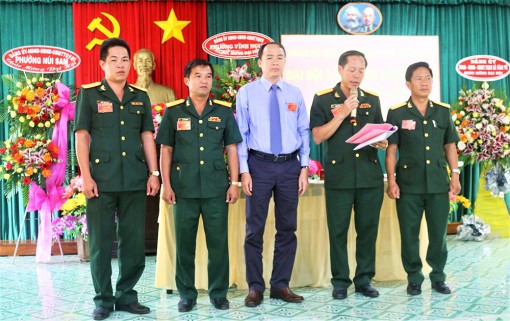 Đại hội Đảng bộ Quân sự TP. Châu Đốc