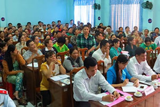 Phát động thi đua công tác hòa giải ở cơ sở