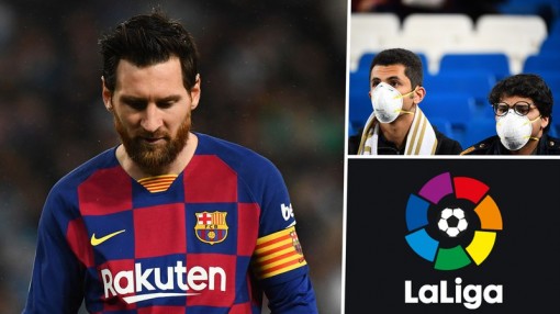 La Liga bị hoãn vô thời hạn vì ảnh hưởng của dịch Covid-19