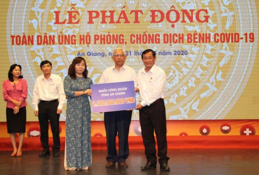 Công đoàn An Giang chung tay phòng, chống dịch bệnh Covid-19
