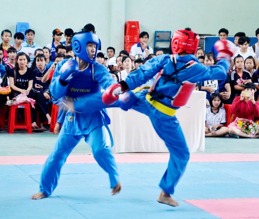 Vovinam gầy dựng lực lượng