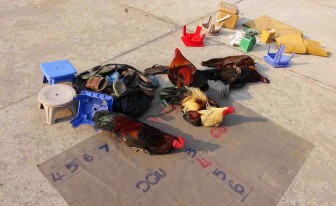 Công an TX. Tân Châu triệt phá tụ điểm đá gà, lắc tài xỉu