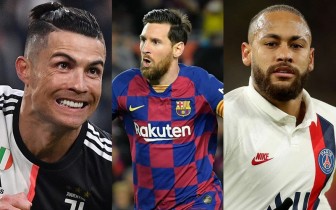 10 cầu thủ có thu nhập cao nhất thế giới: Messi không có đối thủ