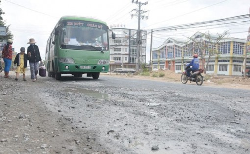 Đẩy nhanh thi công quốc lộ 30 qua TP Cao Lãnh, Đồng Tháp