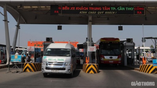 Xe khách tuyến cố định Cần Thơ - TP.HCM hoạt động ra sao từ 1-4?