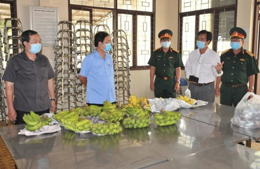 Đồng Tháp phục vụ thêm món ăn dinh dưỡng cho người đang cách ly