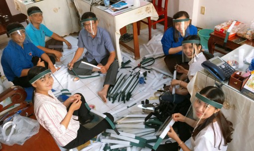 Thanh niên Châu Phú tham gia phòng, chống dịch bệnh Covid-19