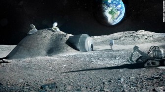 Căn cứ trên Mặt Trăng sẽ được xây bằng nước tiểu của phi hành gia?
