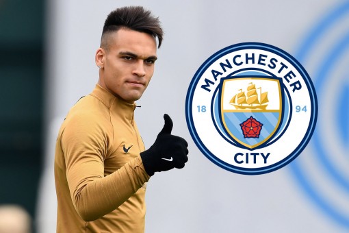 Man City vung tiền nổ "bom tấn" Lautaro Martinez