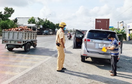 Bến Tre: Thành lập 3 tổ kiểm soát đảm bảo an ninh trật tự, phòng chống dịch bệnh Covid-19