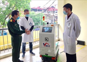 Robot do Bộ KH&CN đặt hàng đã ra đời để hỗ trợ điều trị COVID-19