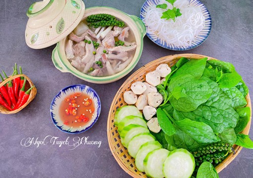 Bao tử hầm tiêu xanh