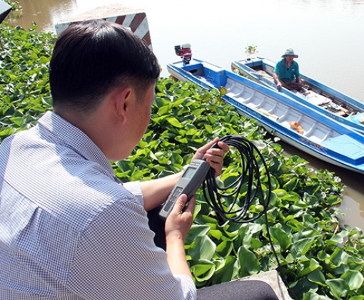 Hậu Giang: Nồng độ mặn vượt mức 18‰