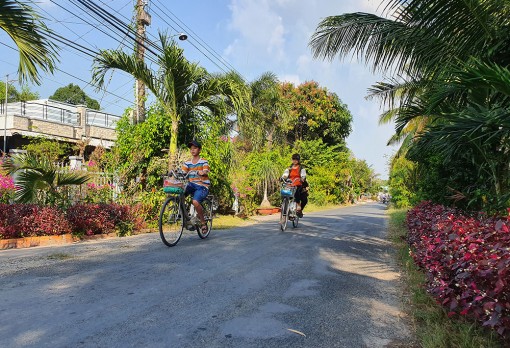 Châu Thành nỗ lực xây dựng nông thôn mới nâng cao