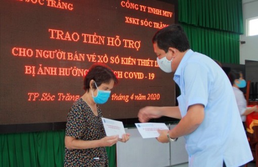 Sóc Trăng hỗ trợ người bán vé số dạo 60.000 đồng/ngày
