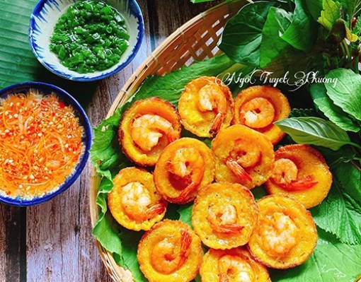 Bánh khọt tự làm đơn giản