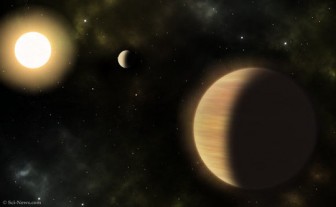 Phát hiện "hệ mặt trời" cổ đại có 2 hành tinh khổng lồ kinh dị