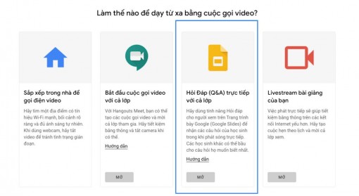 Google miễn phí bộ G Suite phục vụ dạy học online tại Việt Nam