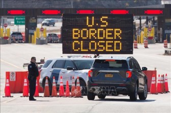 Canada-Mỹ kéo dài lệnh hạn chế đi lại qua biên giới đến 20-5
