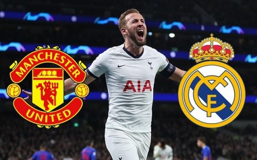 Real Madrid rút lui, MU tăng cơ hội lấy Harry Kane