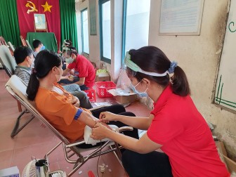 Châu Thành: 387 đơn vị máu được hiến tặng trong mùa dịch bệnh Covid-19