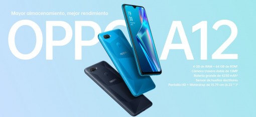 Oppo A12 ra mắt: mặt lưng vân kim cương, pin 4.230mAh